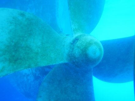 Propeller Polishing Before | NSD LTD