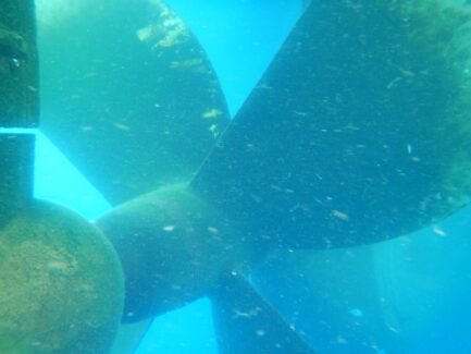 Propeller Polishing Before | NSD LTD