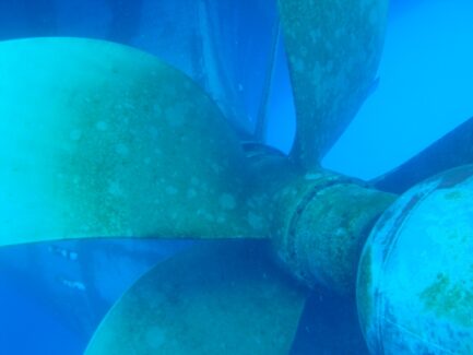 Propeller Polishing Before | NSD LTD