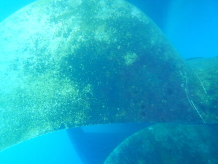 Propeller Polishing Before | NSD LTD