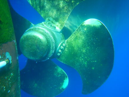 Propeller Polishing Before | NSD LTD