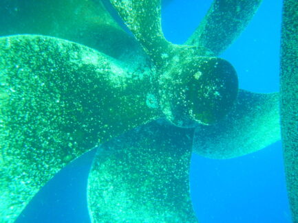 Propeller Polishing Before | NSD LTD