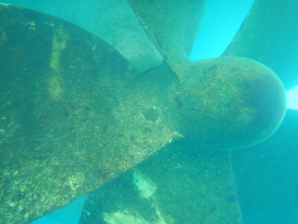 Propeller Polishing Before | NSD LTD