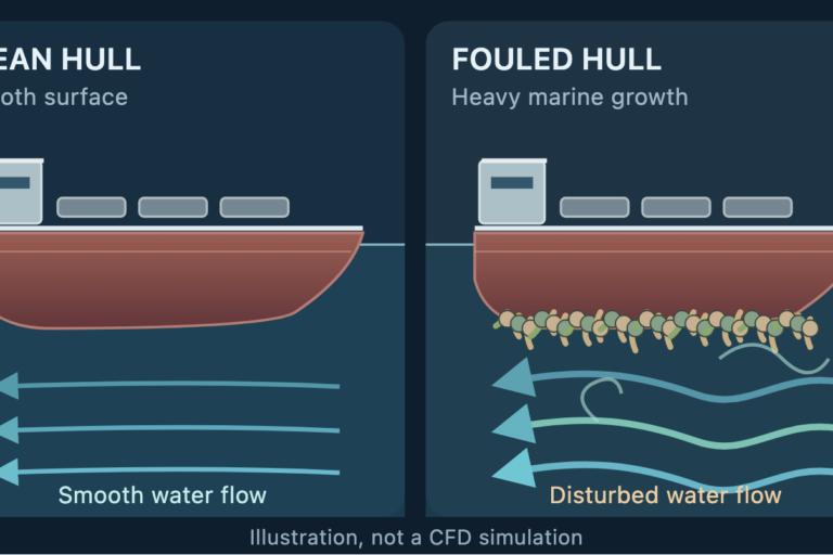 underwater hull cleaning